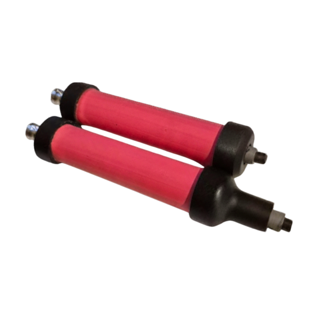 Fixed force pen probe for testing of hard to reach places and small surfaces