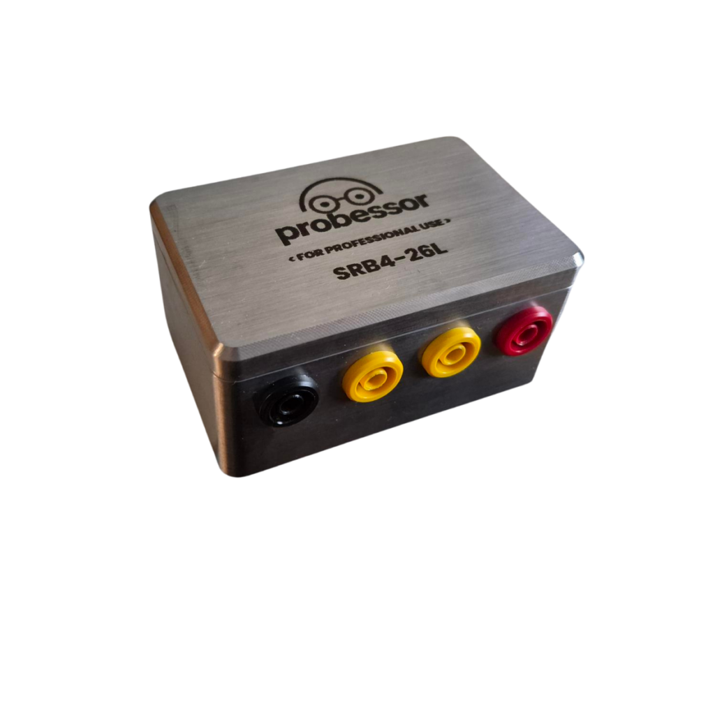 Contact resistance free 4-bar surface resistivity probe